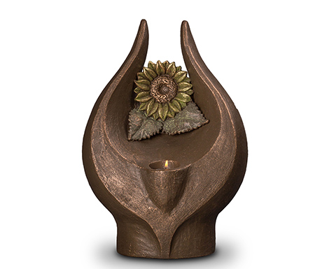Urne funéraire sculpturale comme hommage artistique