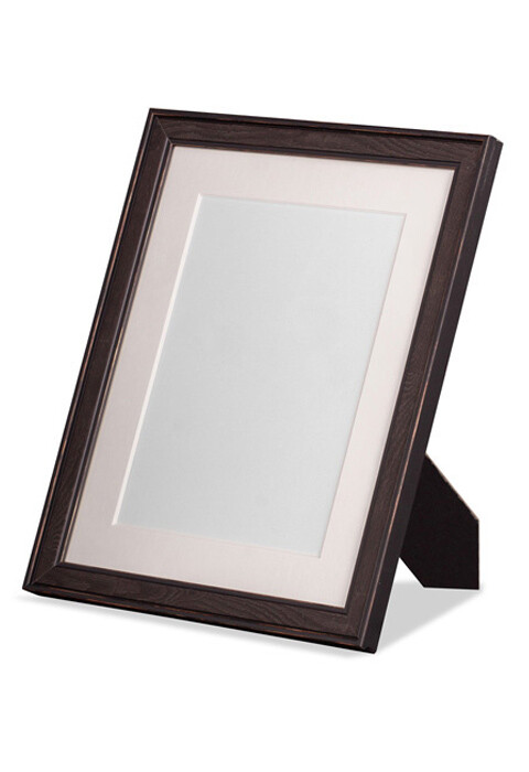 Magnifique cadre photo exclusif en bois noir 20x15 cm