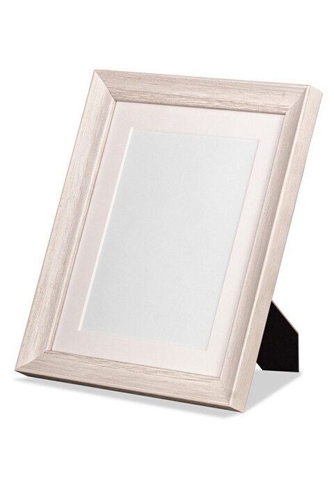Magnifique cadre photo exclusif blanc en bois 20x15 cm