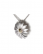 Pendentif cendres 'Fleur' argent (925)