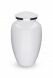 Urne funéraire en aluminium 'Embrace' blanc brillant