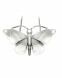 Bijou Cendres Pendentif en Argent 'Papillon' (Avec Collier 45CM)
