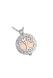 Pendentif pour cendres « Arbre de vie » l'or rosé