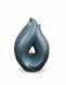 Urne photophore Flame of Memory - bleu argenté