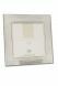 Cadre Photo en Bois blanc 20x20 avec Espace pour Cendres