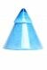 Petite urne funéraire en verre – forme pyramide