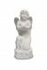Sculpture en Polystone 'Petit Ange avec Bras Croisés'