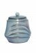 Petite Urne Funéraire en Bronze Gris-Bleu