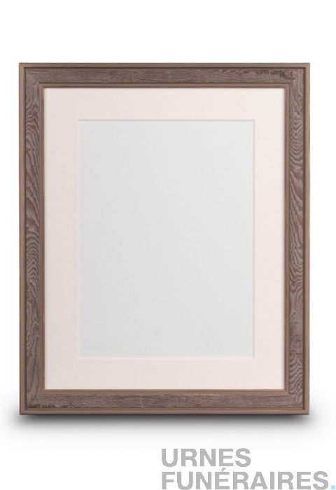 Cadre Photo En Bois Massif Vernis 24x18 Cm - Marron - Idéal Pour Vos Souvenirs