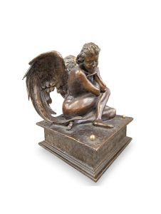 Urne funéraire d’ange ‘Ange du Réconfort’ en plusieurs couleurs