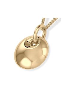 Bijou Cendres Pendentif Funéraire en or (14 CRT) 'Sphère' l SOLDES