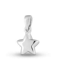 Pendentif cinéraire Étoile en argent 925