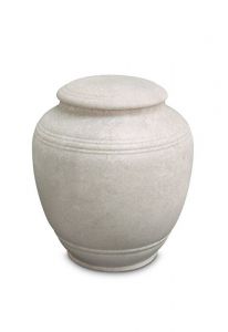 Mini-urne en porcelaine 'Classica' - Tortora