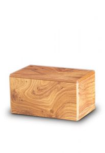 Petite urne en bois MDF motif naturel