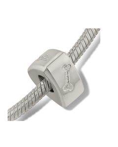 Breloque Cinéraire en Argent 'Os'