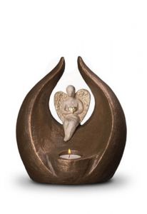 Mini-urne en céramique 'Ange gardien'