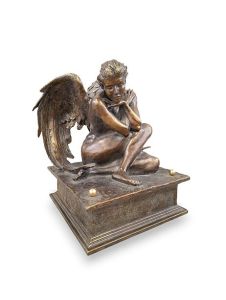 Urne funéraire d’ange ‘Ange du Réconfort’ en plusieurs couleurs
