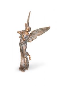 Sculpture funéraire ange flottant – 3D, libre, fixation en bas