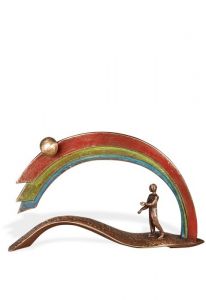 Sculpture funéraire vers le ciel – 3D, libre, fixation en bas