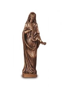 Statue en bronze de la Sainte Marie