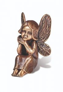 Statuette commémorative enfant papillon – 3D, libre, fixation en bas