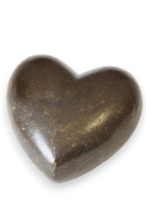 Urne funéraire en bronze « Cœur »