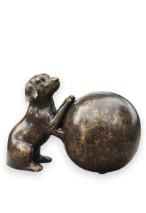 Petite Urne Funéraire en Bronze « Chien »
