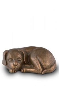 Urne pour chien 'Chien endormi'  