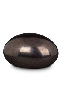 Mini-urne en cristal 'Pierre lava' en différentes tailles