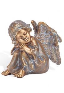 Statue commémorative ange assis – 3D, libre, fixation en bas