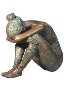 Sculpture funéraire femme en deuil – édition limitée – 3D, libre, fixation en bas