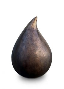 Urne funéraire en bronze 'Goutte'