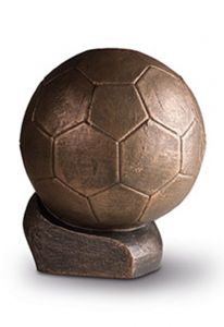Urne en céramique 'Ballon de football'