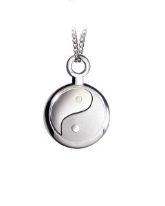 Bijou commémoratif Yin Yang en argent