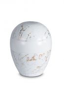 Mini-Urne funéraire porcelaine